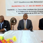 Kananga abrite la 11e Conférence des Bâtonniers de la RD Congo