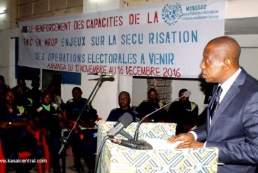 Kasaï Central : Renforcement des capacités de la PNC en Maintien et Rétablissement de l’Ordre Public