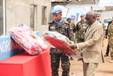 Célébration de la journée internationale des Casques bleus à Kananga, le Gouverneur ad. intérim le Professeur Ambroise KAMUKUNY invité de marque